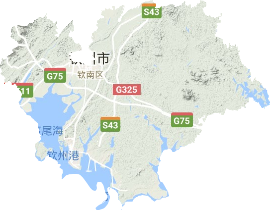 钦南区行政区域简介