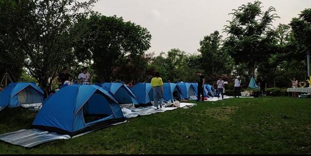 骑妙露营季2019东湖绿道亲子户外帐篷节