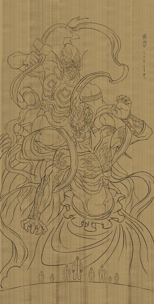 火神山,雷神山_秋分__插画师作品_涂鸦王国gracg.com