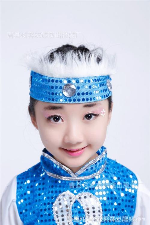 舞台服,表演服 六一新款小荷风采马蹄哒哒儿童民族舞蹈演出服幼儿蒙古