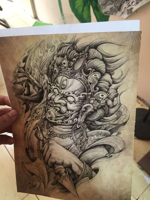  3条回答  我的小腿有一个这样纹身,的确叫阿修罗