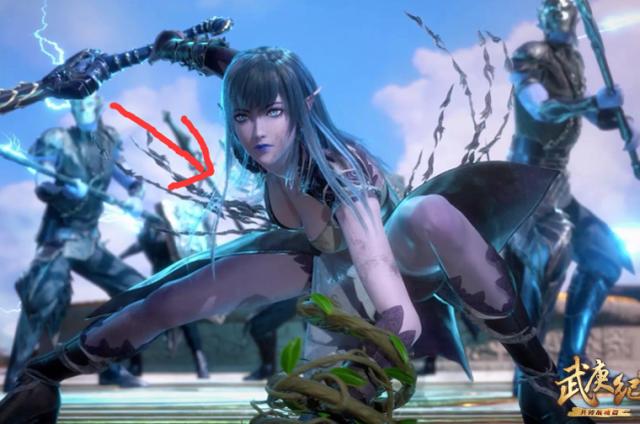 武庚纪:子羽等人陷入苦战,有谁注意到随风起舞迎战姿势?太强了