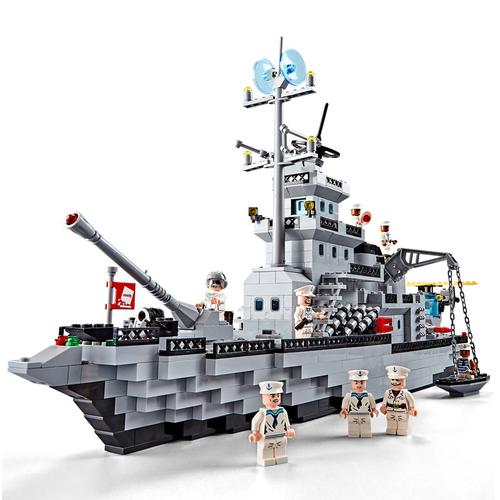 乐高积木航空军舰拼装玩具儿童小颗颗粒益智建构