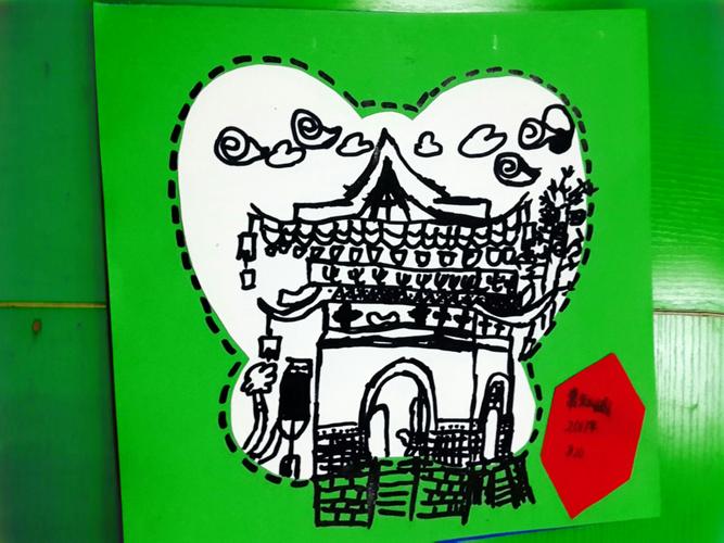 希望美术小画家常钰涵