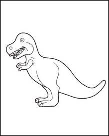 恐龙图片_简笔画图片_少儿图库_中国儿童资源网