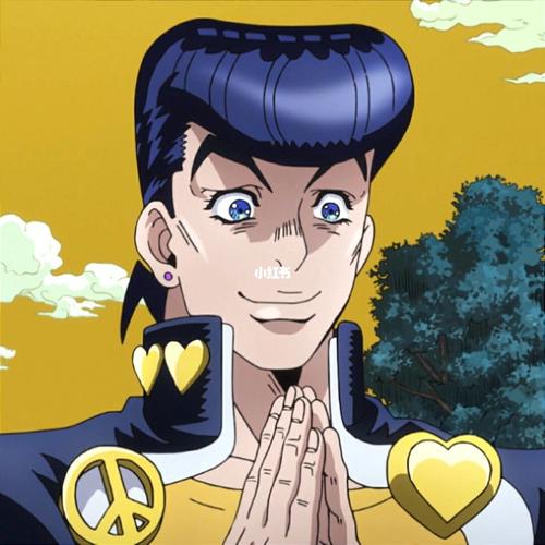 jojo/自截头像/东方仗助_头像_素材_头像