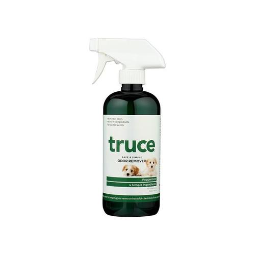 truce odor remover for freshening indoor air and fabrics, simple