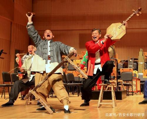 华阴老腔表演