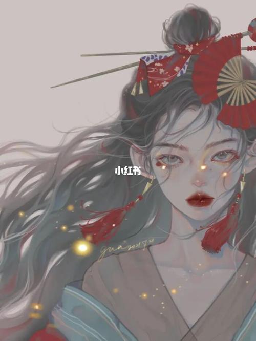 gua老师本草纲目拟人系列_本草纲目_彼岸花_插画_花语
