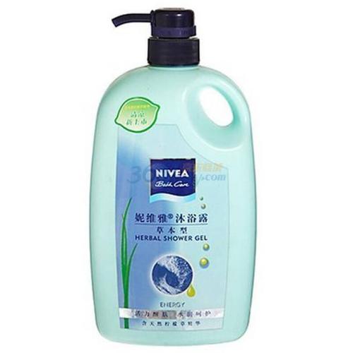 妮维雅nivea沐浴露-草本型1000ml