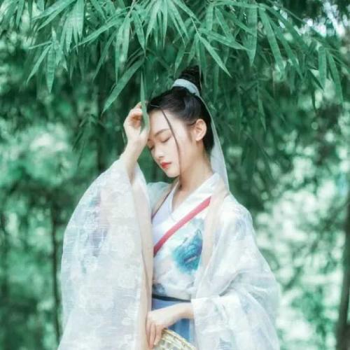 有没有唯美的古风女子背影壁纸或头像