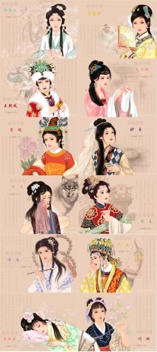 金陵十二钗人物图