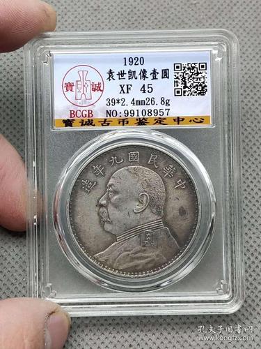 中华民国九年袁大头盒子币