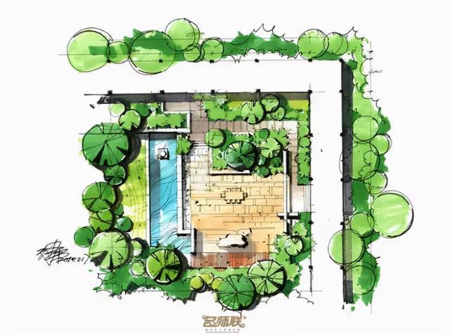 100款园林庭院景观设计平面效果图,总有一款是你喜欢的