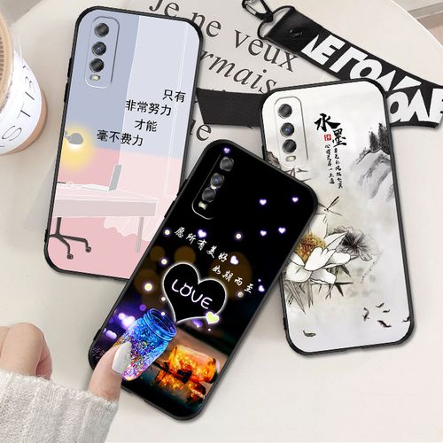 vivoy51s机壳viviy彩绘oy简约ivoy保护套手机保护套