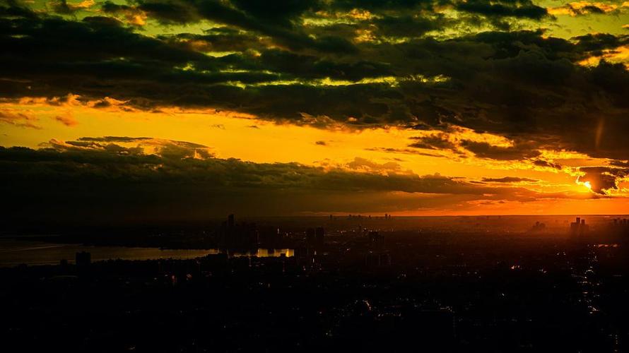 灿烂夕阳高清动态壁纸