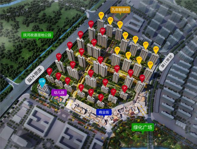 力高君誉城装修高层93133平均价14000元㎡