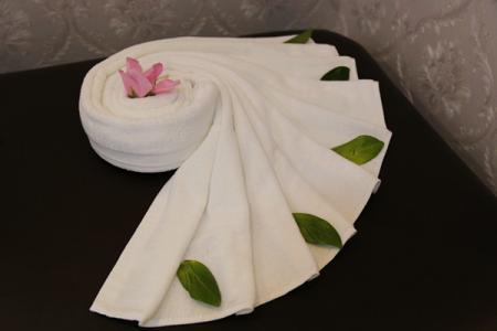 美容院毛巾怎么叠