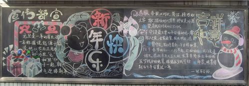 关于春节的黑板报资料大全