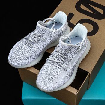 网鞋球鞋网面透气夏季系带350贾基椰子鞋白满天星36内长此码标准尺码