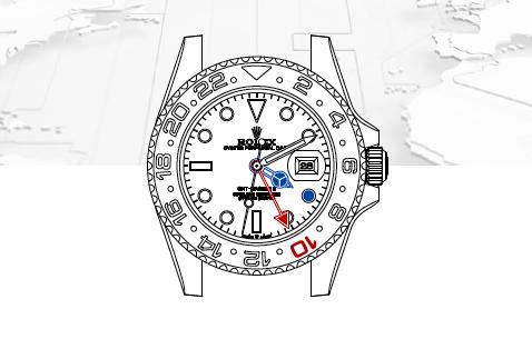 劳力士星期日历型系列218239劳力士手表简笔画 第1页劳力士简笔画手表