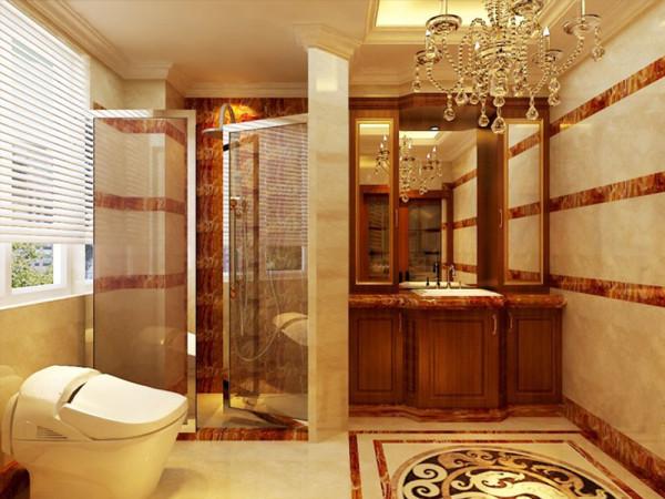 林凤装饰 三居 别墅 欧式 卫生间图片来自沈阳林凤装饰装修公司在庄重