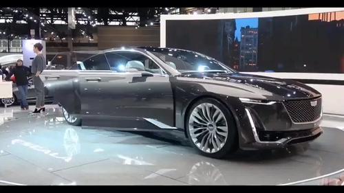 凯迪拉克颜值巅峰车型ct8,满满黑科技,你爱了嘛