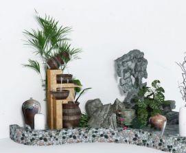 假山植物3d模型