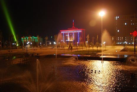 河北省南宫市夜景