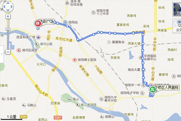 盘点信阳最新公交线路 25路线路有更改