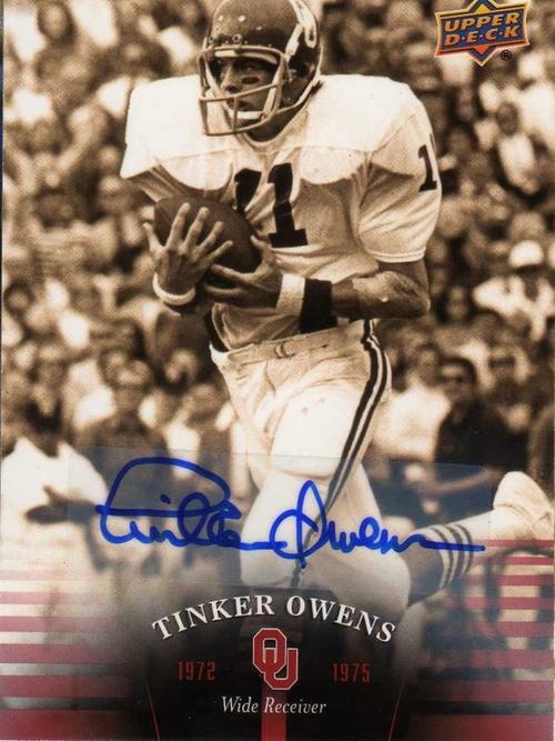 oklahoma sooners game used & sports memorabilia collection