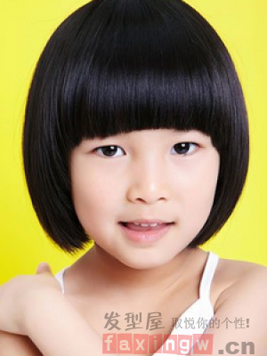 小女孩的短发发型 可爱小萝莉最讨喜