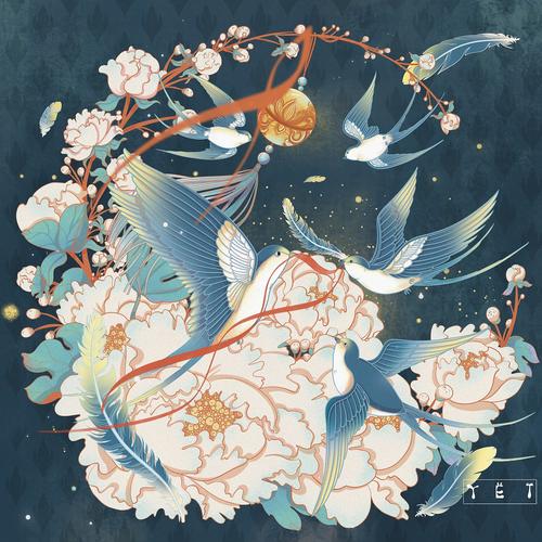 中国风系列|插画|商业插画|异耳兔 - 原创作品 - 站酷 (zcool)
