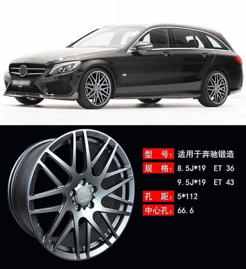 适用于奔驰大饼锻造轮毂改装20寸s级c级gl迈巴赫巴博斯网红款钢圈 gls