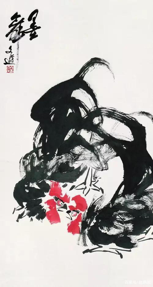 伴随着共和国一起成长的国画艺术家,教育家汤文选作品