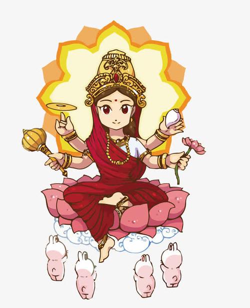 关键词 : 梵天,印度,宗教,卡通,莲花座,手绘,矢量梵天