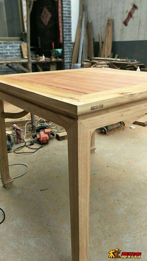 八仙桌制作过程