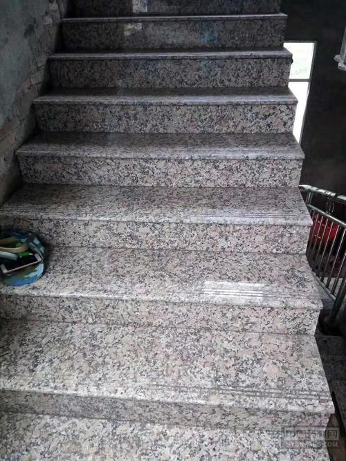 中国石材网 石材产品 花岗岩 > 井冈红石材楼梯踏步