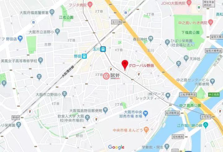 日本大阪府大阪市的房产,福岛区玉川4-10-2,编号44327265