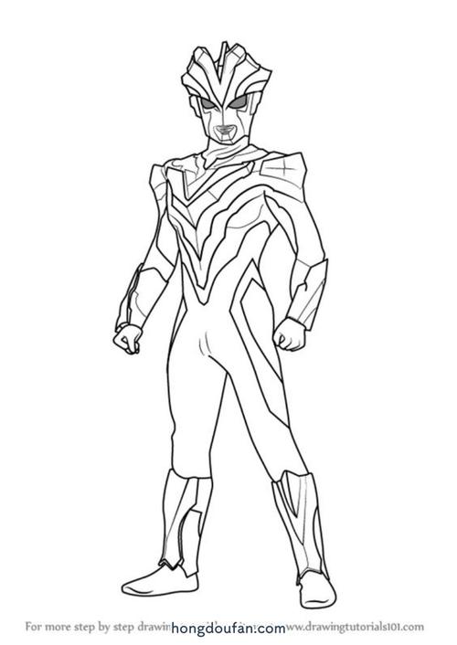奥特之父,奥特战士,奥特曼,奥特曼简笔画,巴休蒙,巴尔坦星人,布鲁顿