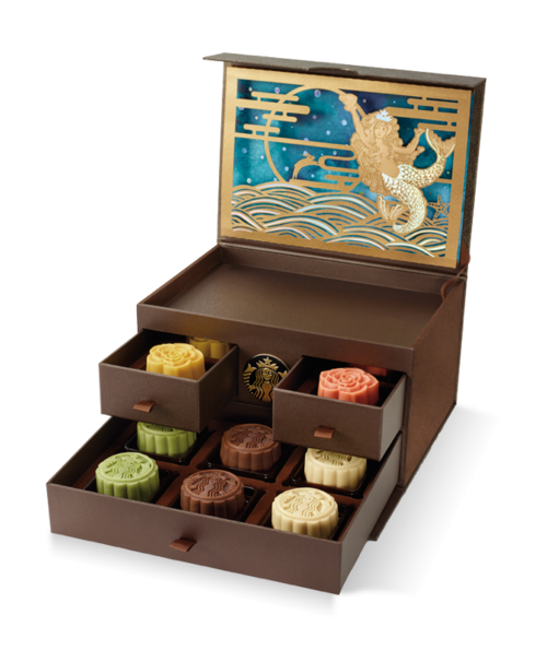 星巴克月饼礼盒598