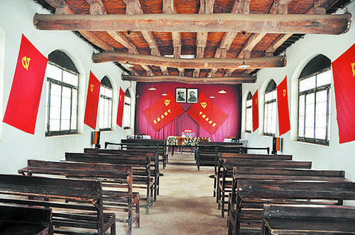 西柏坡七届二中全会旧址