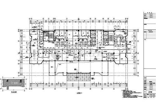 [台州]某县人民医院27683.6㎡十九层病房综合楼建筑施工图