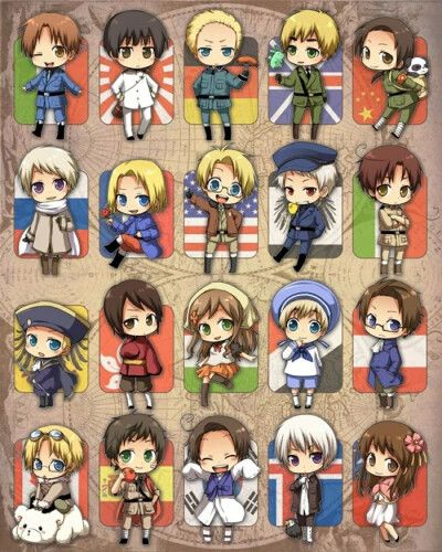 黑塔利亚 aph q版