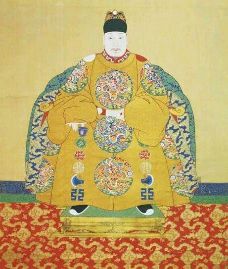 明朝十六帝龙像