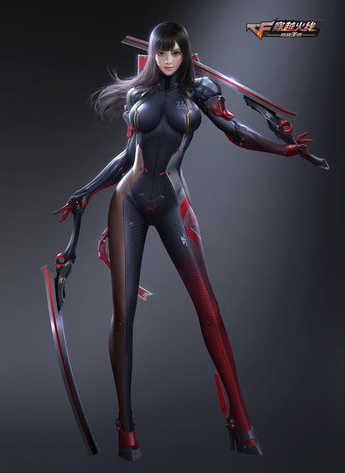 《穿越火线》创作的角色