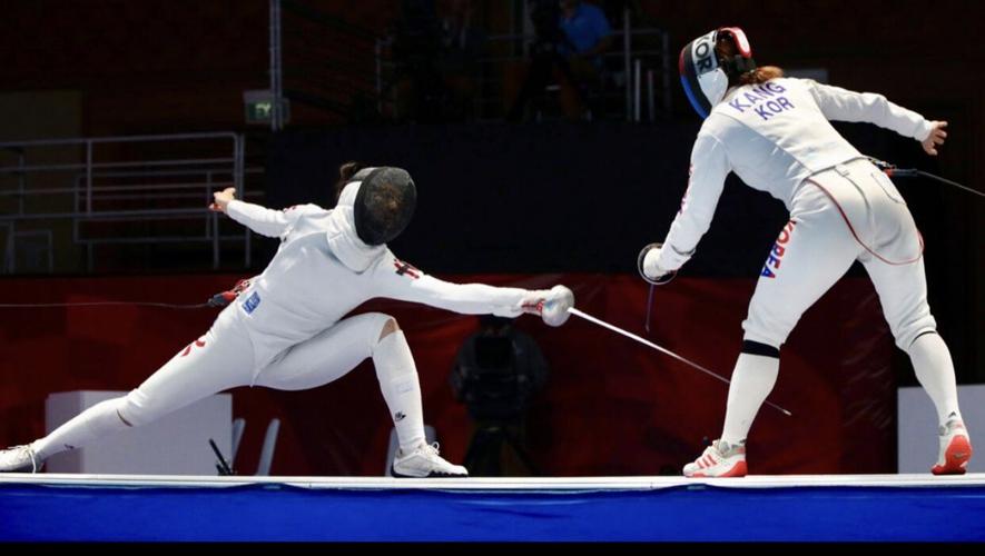 奥运击剑选手竟撞脸林志玲身材不输专业超模