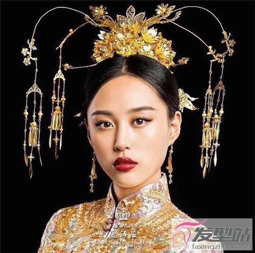 古典中式新娘发型典雅端庄美艳绝伦