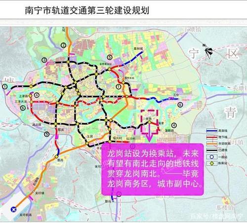 南宁机场线变化超32楼盘受益,两延长线站数有变!你家住地铁口?