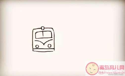 通过简单的线条来勾勒平常生活中的事物,今天小编带来的就是小火车的